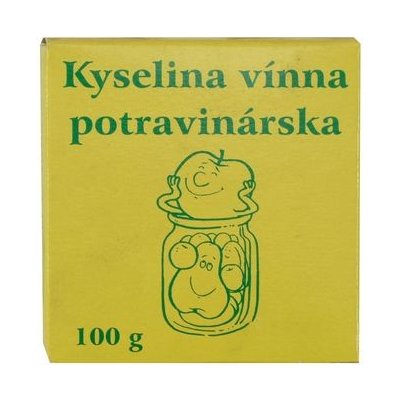 Strend Pro Kyselina vinná, potravinářská, 100 g ST2211148 – Zbozi.Blesk.cz