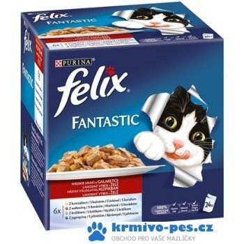 Felix Fantastic maso jelly 24 x 100 g