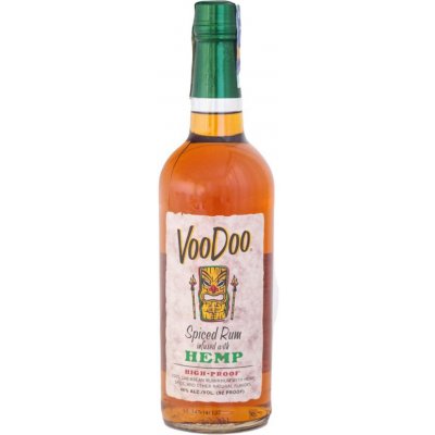 VooDoo Spiced hemp rum 0,7L 46% (holá láhev)