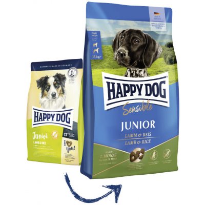 Happy Dog Sensible Junior Lamb & Rice 4 kg – Zboží Mobilmania