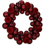 Springos CA0969 Věnec s ozdobami 34 cm 55 ks. – Sleviste.cz