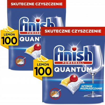 Finish Quantum Kapsle do myčky Lemon 2 x 100 ks – Sleviste.cz