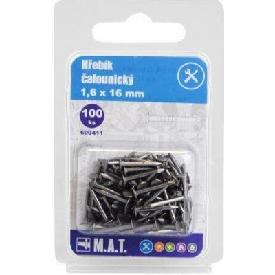 hřebík čalounický 16x1,6mm (100ks) – Hledejceny.cz