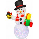 MagicHome Dekorace Sněhulák, 4xLED teplá bílá, IP44, 50x85x122 cm – Hledejceny.cz