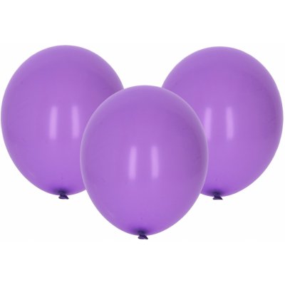Balónek nafukovací 30cm sada fialový – Zboží Mobilmania