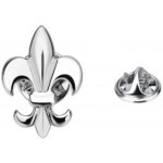 Gaira Brož do klopy Lilie 352380 stříbrná – Zboží Dáma