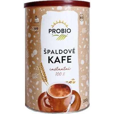 Probio BIO Kafe špaldové 100% instantní 200 g – Sleviste.cz