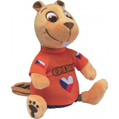 OBI Česká republika 30 LET Plyšový bobr 23 cm – Hledejceny.cz