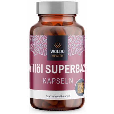 Woldohealth Krill olej SUPERBA2 120 softgel kapslí – Hledejceny.cz