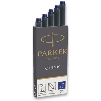 Parker bombičky inkoustové blue 1 ks – Zbozi.Blesk.cz