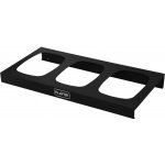Fit Bin Základna pro koše na tříděný odpad 3 x 20 l šedá – Zboží Dáma