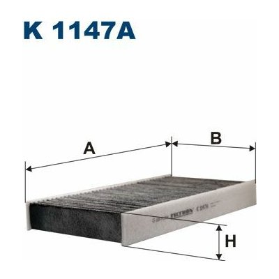 Filtr, vzduch v interiéru FILTRON K 1147A – Hledejceny.cz