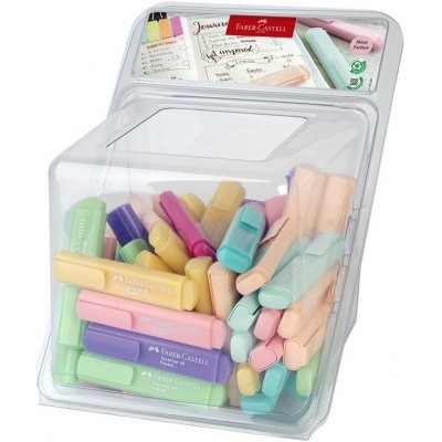 Faber Castell Textliner 1546 100 ks Pastel ve stojánku – Hledejceny.cz