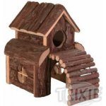 Natural Living dřevěný domek dvoupatrový FINN 13 x 20 x 20 cm – Zboží Mobilmania