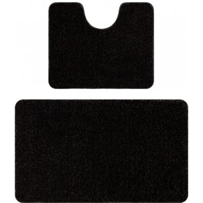 Nej-koberce SANTA černá 50x60 cm a 60x100 cm – Zboží Mobilmania