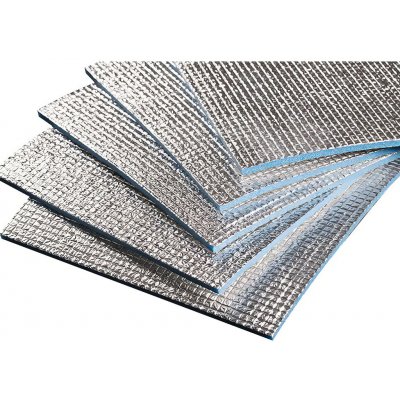 Mellarius Hliníkem potažená XPE izolační pěna 8 mm 50 x 50 cm – HobbyKompas.cz