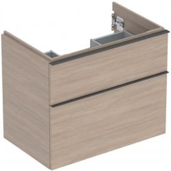 Geberit iCon 2x zásuvka, 74x47,6x61,5 cm, dekor dub 502.304.JH.1