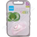 Mam dudlík Love & Affection silikon růžová mummy V003783 – Sleviste.cz