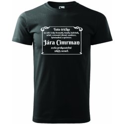 Lovero pánské tričko Járy Cimrmana Černá