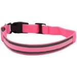 Dog Trace Tkaný svítící obojek LED – Zboží Mobilmania