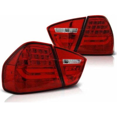 ZADNÍ SVĚTLA, LAMPY LED BAR, BMW E90, 2005-2008, ČERVENÉ – Hledejceny.cz