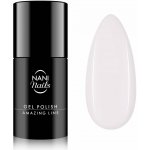 NANI gel lak Amazing LinePinky White 5 ml – Sleviste.cz