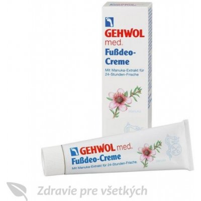 Fussdeo Creme Dezodorační krém proti zápachu 20 ml