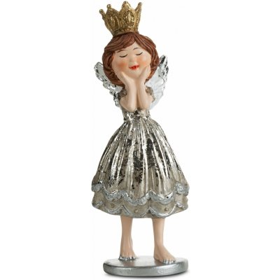 EUROFIRANY SADA 4 KS VÁNOČNÍ DEKORAČNÍ FIGURKA ANGEL 11 CM VÍCEBAREVNÁ – Hledejceny.cz