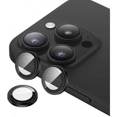 Benks tvrzené sklo DR Sapphire Lens Protector na čočky fotoaparátu pro iPhone 15 Pro-15 Pro Max black 142588 – Zboží Živě