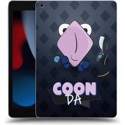 Picasee silikonový černý obal pro Apple iPad 10.2" 2021 9. gen COONDA holátko tmavá