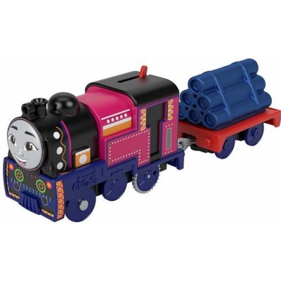 Fisher Price Motorizovaná lokomotiva Ashima s vozem HMC22 – Sleviste.cz