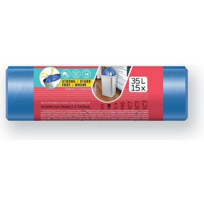 ViGO! Pytle stahovací 35l 12µm 15ks modré – Zboží Mobilmania