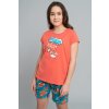 Dětské pyžamo a košilka Italian Fashion Oceania korálová