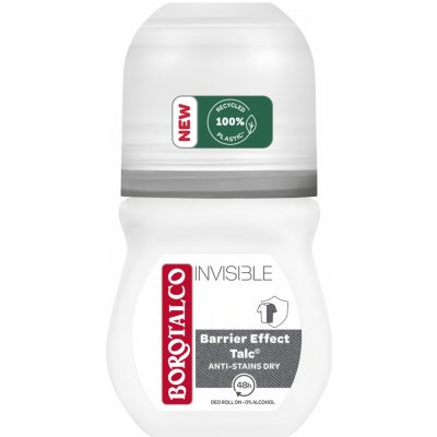 Borotalco Men roll-on Invisible Dry 50 ml – Hledejceny.cz