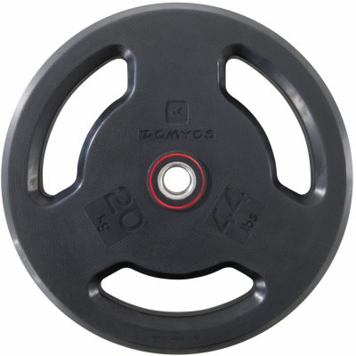 CORENGTH Gumový kotouč na posilování 28 mm 20 kg – Zboží Dáma