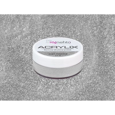 Ráj nehtů Akrylový prášek ACRYLIX Sugar Diamond 7,5 g – Hledejceny.cz