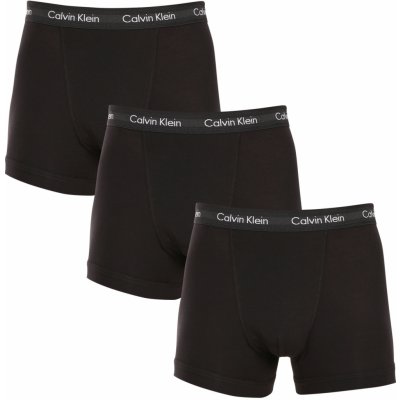 Calvin Klein boxerky černé U2662G XWB 3Pack – Hledejceny.cz