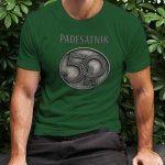 Padesátník starý padesátník (haléř) | pánské tričko k 50. narozeninám vtipné narozeninové tričko pro padesátníka | originální dárek k padesátce pro muže 06 láhvově zelená – Zboží Mobilmania