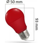 Spectrum LED A50 E-27 230V 4.9W RED SPECTRUM ČERVENÁ – Hledejceny.cz
