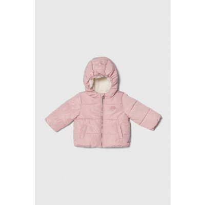 Guess kojenecká bunda růžová