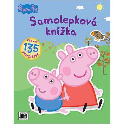 Prasátko Peppa - Samolepková knížka – Zboží Mobilmania