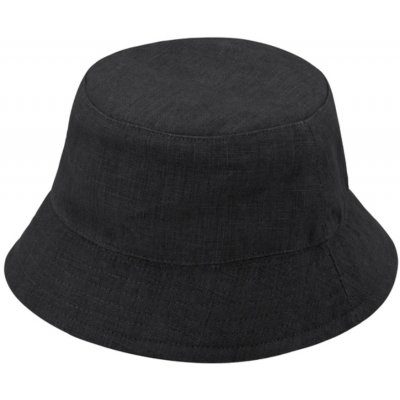 Fiebig Headwear since 1903 Bucket hat letní lněný černý – Hledejceny.cz