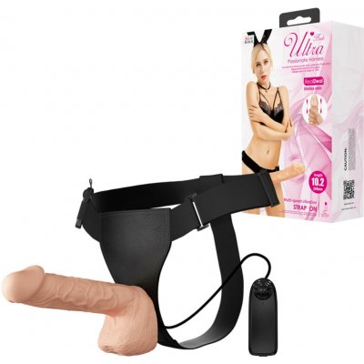 Baile Připínací vibrátor Strap On Vibrator 24 cm – Zboží Dáma