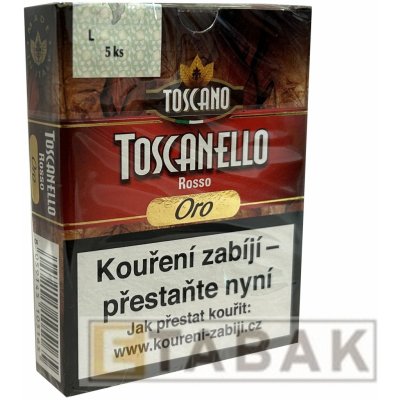 Toscano Toscanello Rosso Oro 5 ks – Zbozi.Blesk.cz