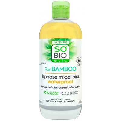 SO’Bio étic Bamboo Micelární dvoufázová voda 500 ml – Zboží Mobilmania