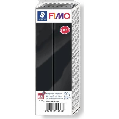 FIMO Staedtler SOFT polymerová hmota 454 g černá – Zbozi.Blesk.cz
