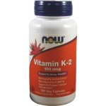 NOW Foods Vitamin K2 jako MK-4 100ug 100 rostlinných kapslí – Hledejceny.cz