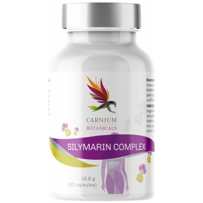 Carnium Botanicals Silymarin Complex 30 kapslí – Hledejceny.cz