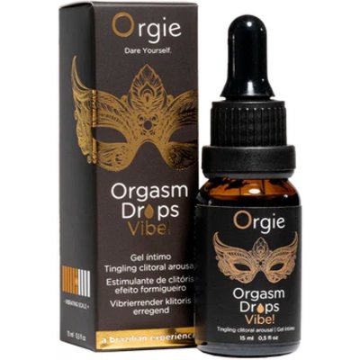 Orgie Orgasm Drops Vibe 15 ml – Hledejceny.cz