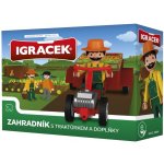 Efko IGRÁČEK Zahradník s traktůrkem a doplňky – Hledejceny.cz